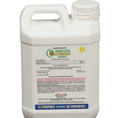 CORRECTOR DOBLE EFECTO FACYT