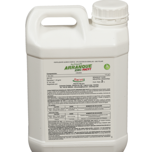 Fertilizante ARRANQUE ZINC FACYT