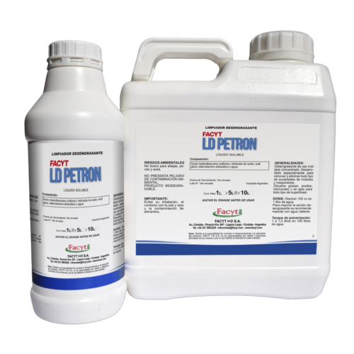 Limpiador Desengrasante Petron FACYT