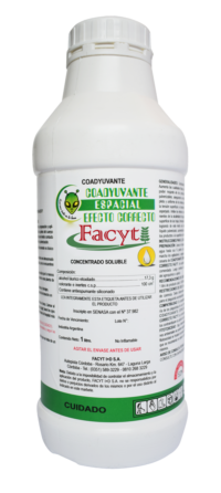 Coadyuvante Espacial Efecto Correcto FACYT