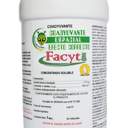 Coadyuvante Espacial Efecto Correcto FACYT